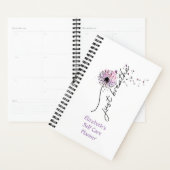 Respire juste le papillon Dandelion Self Care Yoga (Devant avec enveloppe)