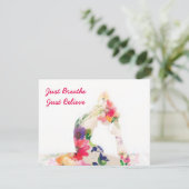 Respire la carte Juste Croire (Debout devant)