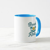 Respirer Relax Palm Sunset Mug (Devant droit)