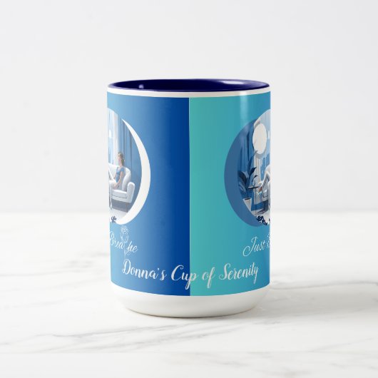 Respirez la tasse d'auto-soins (Centre)