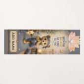 Respirez, Relaxez, Soyez Gentil – Tapis de Yoga Te (Devant (Horizontal))