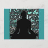 Respirez simplement la carte postale (Devant)