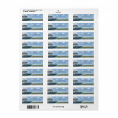 Resplendent Bow II Gepersonaliseerd Etiket (Full Sheet)