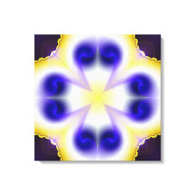 Resplendent Emergence Wrapped Canvas Print