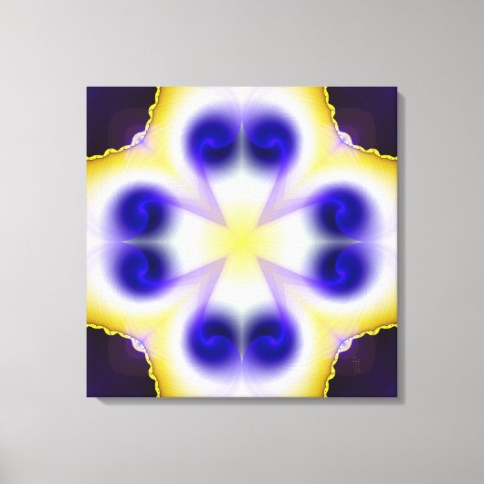 Resplendent Emergence Wrapped Canvas Print (Voorkant)