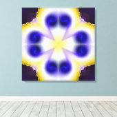 Resplendent Emergence Wrapped Canvas Print (Insitu (Houten vloer))
