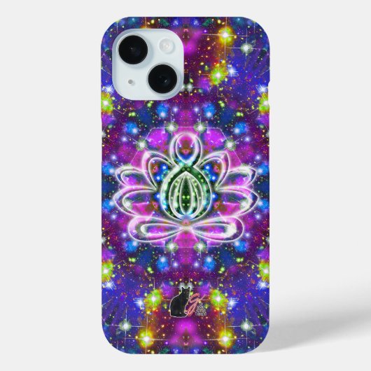 Resplendent Zen Lotus Case-Mate iPhone Case (Achterkant)