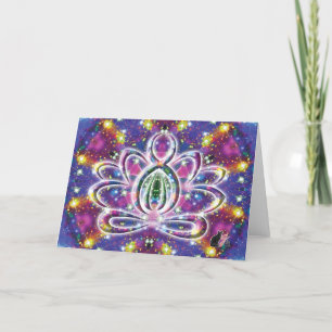 Resplendent Zen Lotus Kaart