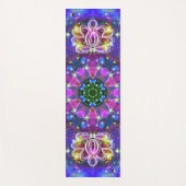 Resplendent Zen Lotus Star Kaleid Yogamat (Voorkant)