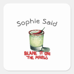 Responsabilité Personnalisée Sur Les Stickers Marg