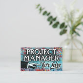 Responsable De Projet Pour L'Embauche De Cartes de (Debout devant)