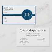 Responsable des rendez-vous (Devant / Derrière)