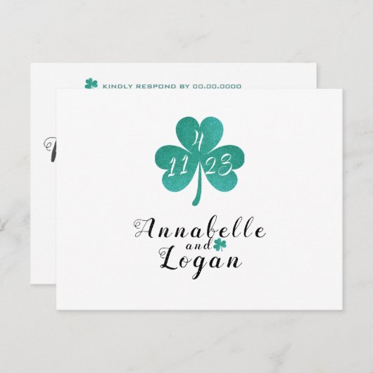 Responskaart Aankondiging (Voorkant / Achterkant)