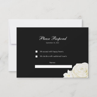 Responskaart RSVP Kaartje