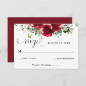 Responskaart RSVP Kaartje (Voorkant / Achterkant)