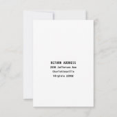 Responskaart RSVP Kaartje (Achterkant)