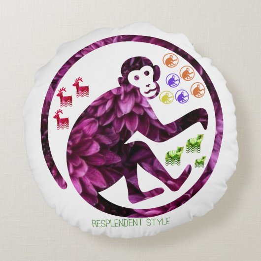 responsstijl rond kussen (Achterkant)