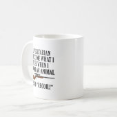 Ressentez Recoil Drôle Chasse Mug (Devant gauche)