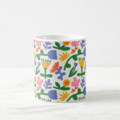 Ressort amusant floral Mug (Centre)