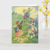 Ressort bienvenu ! Carte (Fleur jaune)