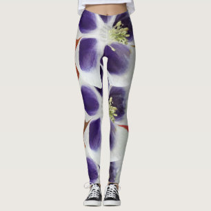 Ressort Humeur Art Abstrait & Fleurs Leggings