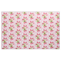 ressort jardin tulipe rose demi-goutte tissu répét