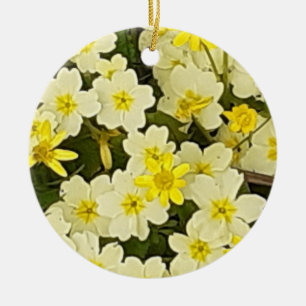 Ressort Primroses Ornement céramique