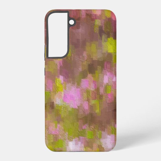 Ressort saison rose Abstrait Samsung Galaxy Coque (Verso)