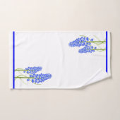 Ressort terne sur un ensemble de serviettes de bai (Serviette à main)