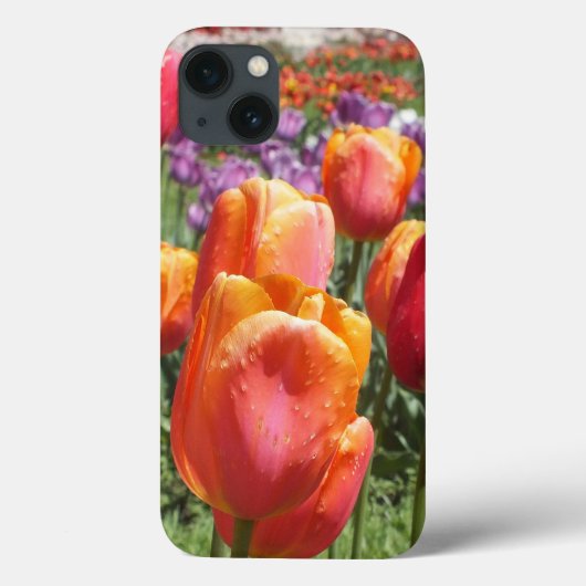 Ressort Tulips iPad Mini coque Retina (Verso)
