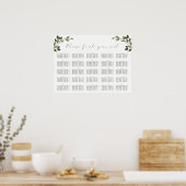 Ressorts à rougir, tableau de sièges (Cuisine)