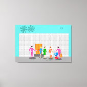 Ressorts atomiques en toile étirée (Recto)