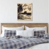 Ressource vintage Dessin sur toile (Insitu(Chambre))