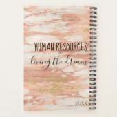 Ressources humaines Vivre le bureau du rêve Humour (Dos)