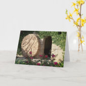 Ressuscité comme Il l'a dit - Carte de la tombe vi (Fleur jaune)