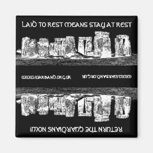 REST: BLIJVEN IN REST MAGNEET