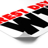 Rest Day WTF Poster (Hoek)