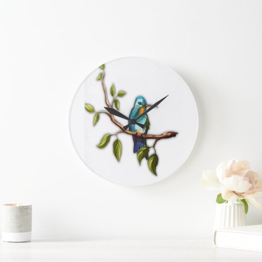 Rest easy tiny Hummingbird Grote Klok (Huis)