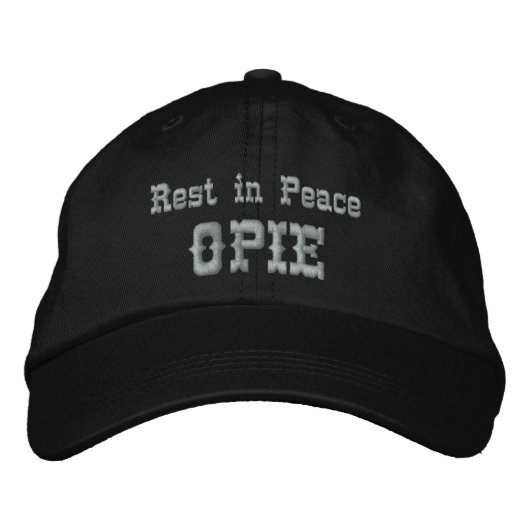 Rest in Peace Opie Pet (Voorkant)