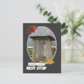 Rest Rest Rest Stop Briefkaart (Staand voorkant)