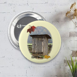 Rest Rest Rest Stop Ronde Button 5,7 Cm