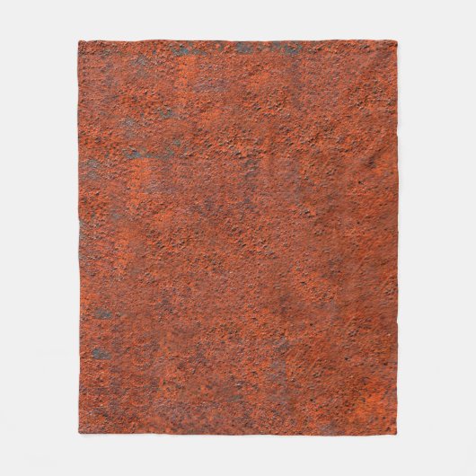 Rest ruw ijzermetaal fleece deken (Voorkant)