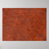 Rest ruw ijzermetaal poster (Voorkant)