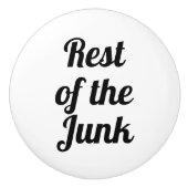 Rest van de Junk Drawer Keramische Knop (Voorkant)