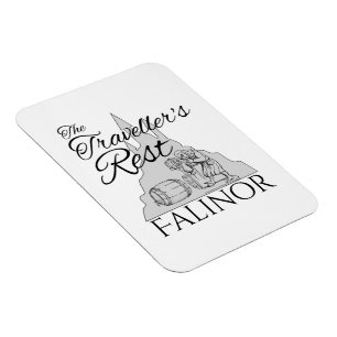 Rest van de reiziger - Magnet Magneet