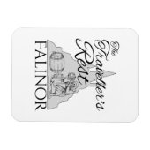 Rest van de reiziger - Magnet Magneet (Horizontaal)