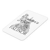 Rest van de reiziger - Magnet Magneet (Linkerzijde)