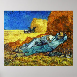 Rest van Work Vincent van Gogh Poster