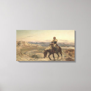 Restanten van een leger (door Elizabeth Thompson) Canvas Afdruk