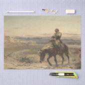 Restanten van een leger (door Elizabeth Thompson) Tissuepapier (Craft)